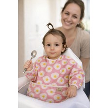 Lulunun Renkleri Uzun kollu bebek mama önlüğü 6-24 ay  / su geçirmez / leke tutmaz