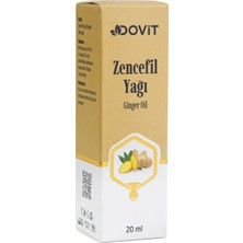Dovit Zencefil Yağı 20 ml (Distilasyon)