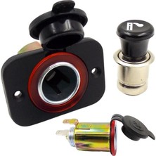 IC-246B-6 12 Volt 10 Amper Araba Çakmaklık Şarj Soketi