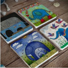 Begoloni Taş Bardak Altlığı 4'lü Set (10X10CM) Baskılı