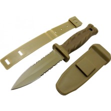 MiraLive Gerber Knives S30V Haki Av Bıçağı 22CM - Testere Detaylı, Kılıflı