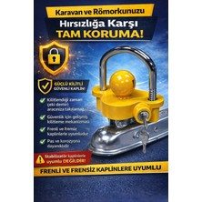 Suga Universal Römork ve Karavan Kaplin Güvenlik Kilidi