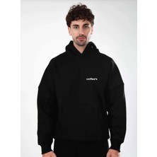 Coffee's Oversize Kapüşonlu Sweatshirt