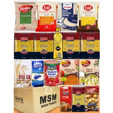 MSM Süper Bakliyat Seti Gıda Kolisi Ramazan Paketi 17 Parça No 35