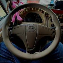 Hasbay Dikişli Direksiyon Kılıfı Siyah Deri Siyah Dikişli F..or.d Kargo Tır Kamyon Bu Direksiyon Için