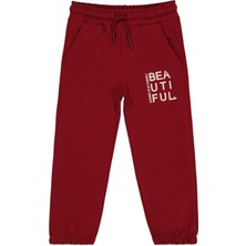Civil Girls Basic 2-5 Yaş Eşofman Altı - Bordo