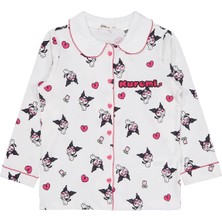 Kuromi 10-13 Yaş Pijama Takımı - Ekru 11-12 Yaş