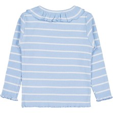 Civil Girls Çizgili 2-5 Yaş Sweatshirt - Mavi