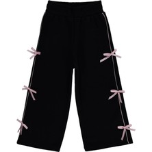 Civil Girls Fiyonklu 2-5 Yaş Eşofman Altı - Siyah