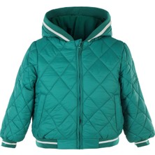 Civil Boys Ribanalı 2-5 Yaş Mont - Yeşil 4-5 Yaş