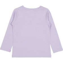 Civil Girls Good Energy Clup Baskılı 2-5 Yaş Sweatshirt - Lila