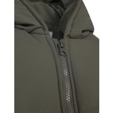 Civil Boys Canavar Kapşonlu 2-5 Yaş Mont - Haki 2-3 Yaş