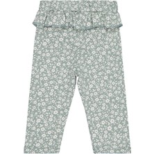 Civil Baby Çiçek Empirme 6-18 Ay Tek Alt Bebe - Yeşil