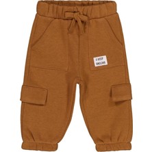 Civil Baby Keep Smiling Etiketli Basic 6-18 Ay Eşofman Altı - Kahverengi