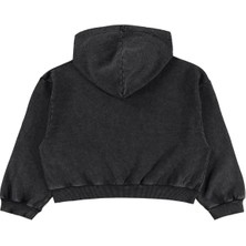 Civil Girls Kapisonlu 10-13 Yaş Sweatshirt - Gri