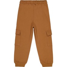 Civil Boys Cep Kapağı Prehıstorıc Baskılı 6-9 Yaş Eşofman Altı - Kahverengi