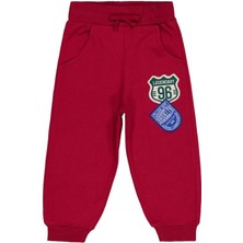 Civil Boys 97 Armalı 2-5 Yaş Eşofman Altı - Bordo