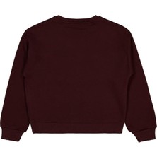 Civil Girls Püsküllü 6-9 Yaş Sweatshirt - Kahve