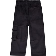 Civil Boys Kargo Cepli Kadife 2-5 Yaş Pantolon - Gri 3-4 Yaş