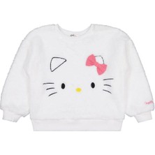 Hello Kitty 6-9 Yaş Sweatshirt - Ekru