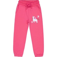 Civil Girls Unicorn Baskılı 2-5 Yaş Eşofman Altı - Pembe