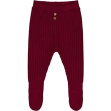 Civil Baby Patikli Raporlu 3-12 Ay Eşofman Altı - Bordo
