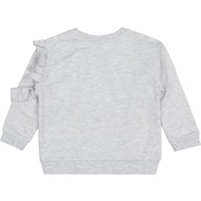 Civil Girls Fırfırlı 2-5 Yaş Sweatshirt - Gri