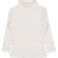 Civil Girls Boğazlı 2-5 Yaş Sweatshirt - Ekru