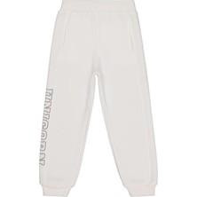 Civil Girls Unicorn Baskılı 2-5 Yaş Eşofman Altı - Ekru