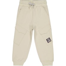 Civil Boys Kargo Cepli Etiketli 2-5 Yaş Eşofman Altı - Bej
