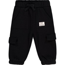 Civil Baby Keep Smiling Etiketli Basic 6-18 Ay Eşofman Altı - Siyah