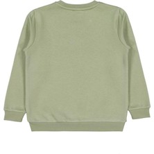 Civil Boys Backsıde Baskılı 10-13 Yaş Sweatshirt - Haki