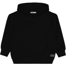 Civil Boys No Etiketli 6-9 Yaş Kapüşonlu Sweatshırt - Siyah