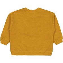 Civil Boys Cep Köpek Nakışlı 2-5 Yaş Sweatshirt - Hardal