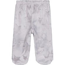 Mini Damla Civil Baby Yıldız Desenli 1-6 Ay Tek Alt Bebe - Gri