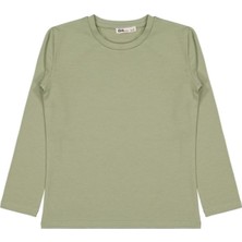 Civil Girls Basic 6-9 Yaş Sweatshirt - Haki