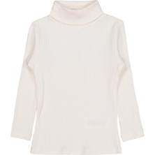 Civil Girls Boğazlı 6-9 Yaş Sweatshirt - Ekru