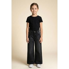 Mutlu Kids Taşlı Kız Kot Pantolon