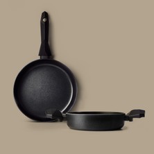 Gigilli Gal Diamond Tava Sahan Seti Siyah