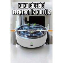 Narnuga Küllük Duman Giderici Temizlenebilir Elektronik Pilli