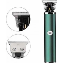 Narnuga Tıraş Makinesi Profesyonel Paslanmaz Çelik T-bıçak Saç Sakal Ense Vücut