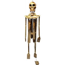 MiraLive Ahşap Iskelet Figürü