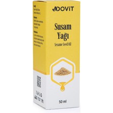 Dovit Susam Yağı 50 ml (Soğuk Sıkım)
