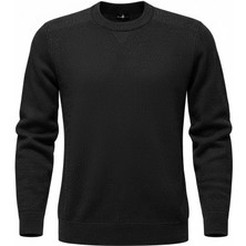 Plus Scorpion Erkek  Triko Kazak – Bisiklet Yaka, Regular Fit, Dört Mevsim