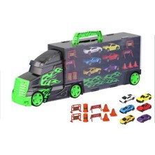 Teamsterz Metro City Taşıma Çantalı 6 Araçlı Taşıma Kamyonu Oyun Seti