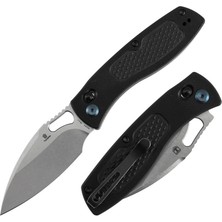 Tenable Heron | Crossbar Lock | Elmas Desenli Siyah G10 Sap | Nitro V Çelik Çakı | B2124V4