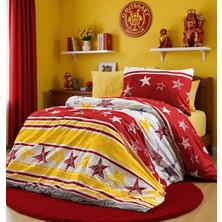 Asil Home Pamuklu Ranforce Kumaş Tek Kişilik Taraftar Desen Galatasaray Nevresim Tam Takım