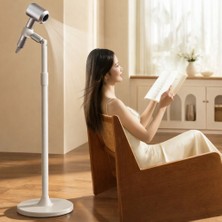 Jopree L36 | Ayarlanabilir Saç Kurutma Makinesi Standı, Dyson ile Uyumlu Eller Serbest Fön Standı, Yükseklik ve Açı Ayarlı, Kaymaz Ağırlıklı Taban, Ev ve Evcil Hayvan Kurutma Için Uygun