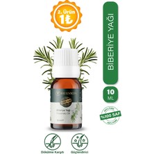 Biberiye Uçucu Yağı %100 Saf ve Doğal 10 ml Saç & Cilt Bakım Yağı & Aromaterapi (Rosemary Oil)
