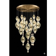 Akgül Mars 20'li Gold Avize